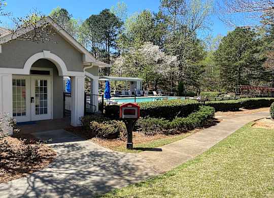 little library at Lullwater at Calumet, Newnan