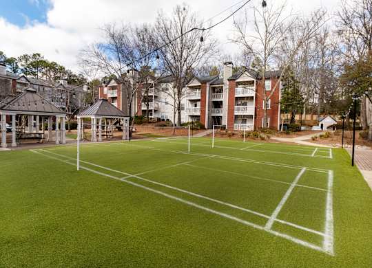 Badminton Court at The Point at Perimeter, Dunwoody, Georgia