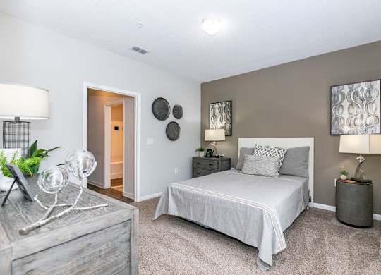 Model Bedroom at Villas at Hampton, Hampton, 30228