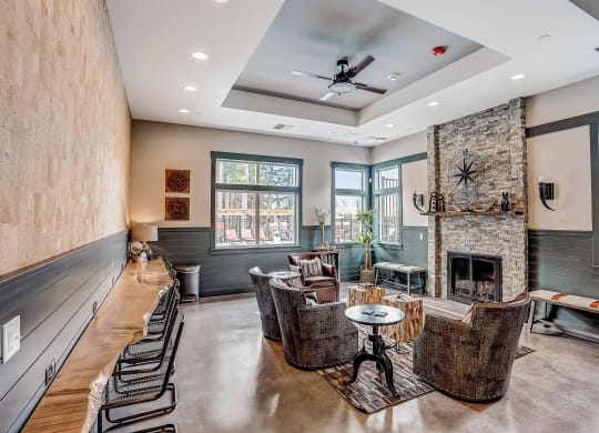 Fireplace Lounge at Woodcreek, Poulsbo