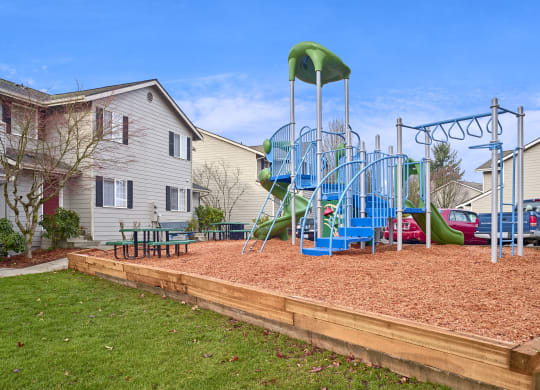 Building exterior at Arterra Apartments, Washington