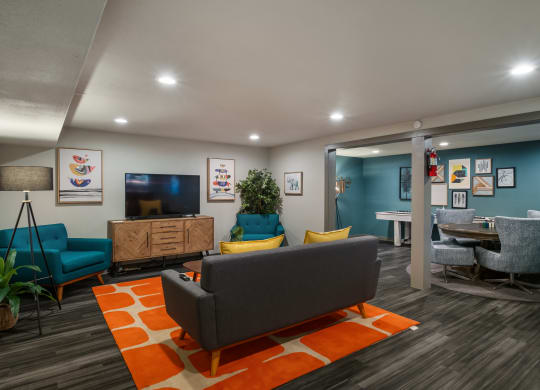 community room at Cedarwood, Washington, 98801