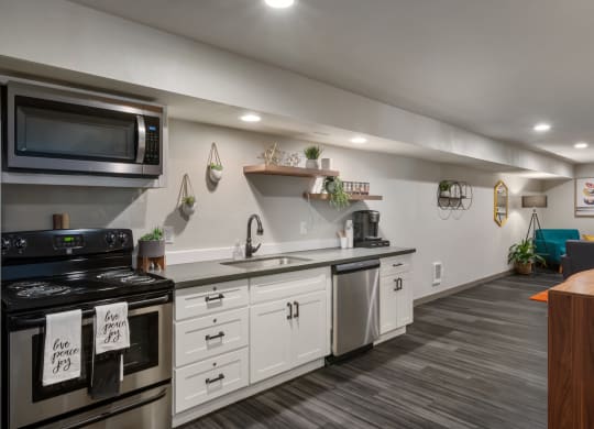 Kitchen at Cedarwood, Washington