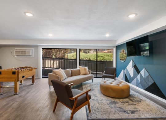 Living room at Castlerock, Wenatchee