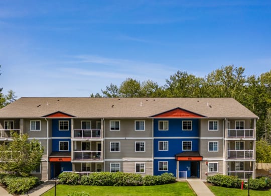 Aerial Exterior View at Sky Vue, Bellingham Washington