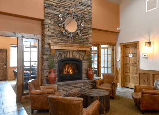 Apartment clubhouse in West Richland, WA at Quail Springs.