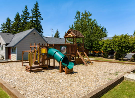 the playground at Quilceda Gardens in Marysville WA