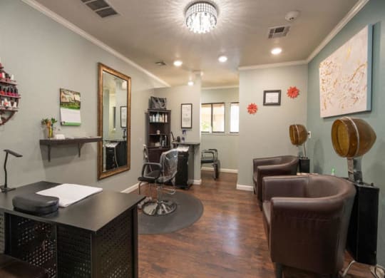 Beauty and Barber Shop at Lodi Commons Senior Living, Lodi