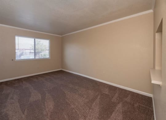 Living room area at Lodi Commons Senior Living, Lodi California