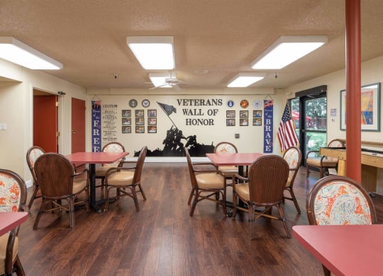 Craft & Activities Room at Campus Commons Senior Living, Sacramento, CA 95825