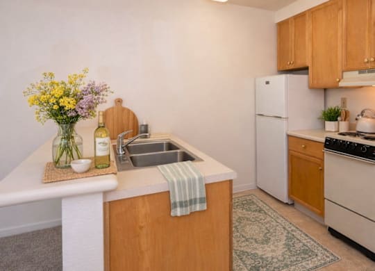 Gourmet Kitchen at Campus Commons Senior Living, Sacramento