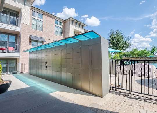 our apartments have a private pool in front of our building at Discovery at Craig Ranch, Texas, 75070