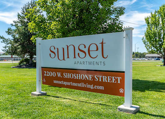 Sunset | Exterior Sign