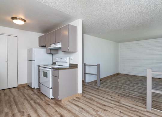 Sedona | One Bedroom Living Room, Dining Room and Kitche