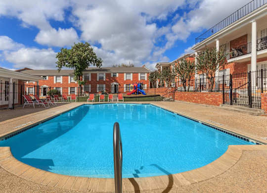 Pool at Boston Woods Apartments, Texas, 78201