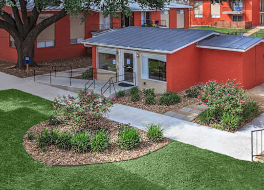 Aerial Exterior View at Boston Woods Apartments, San Antonio TX