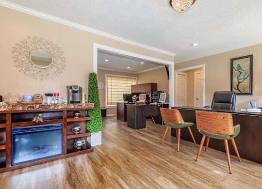 Business Center at Boston Woods Apartments, Texas, 78201