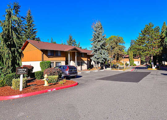 Property Signage at Autumn Village, Washington