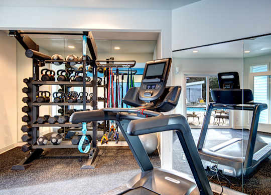 Everett Apartments-  The Lynx Apartments Everett Gym at The Lynx Apartments, Everett, 98204