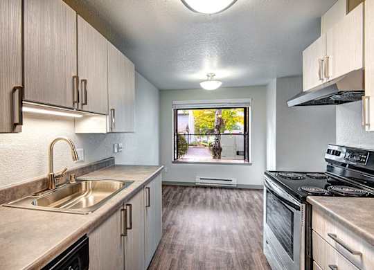 Kitchen at Inlet View Apartments, Silverdale