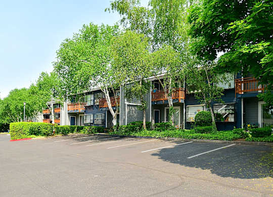 Parking Lot at Inlet View Apartments, Washington, 98383