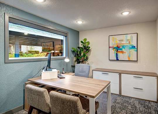 Leasing Office at Inlet View Apartments, Silverdale