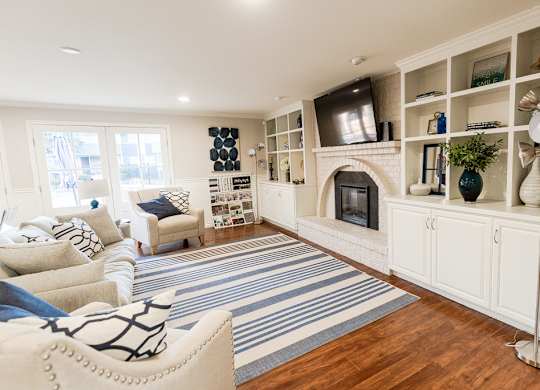 Interior design at ReVive Apartments, Fife