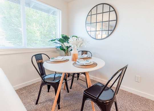 Seating area at ReVive Apartments, Fife, WA, 98424