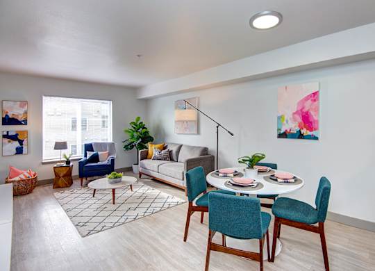 Northgate - Row on Third - Living Room
