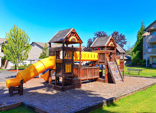 Play area at Deer Creek Apartments, Puyallup, 98373