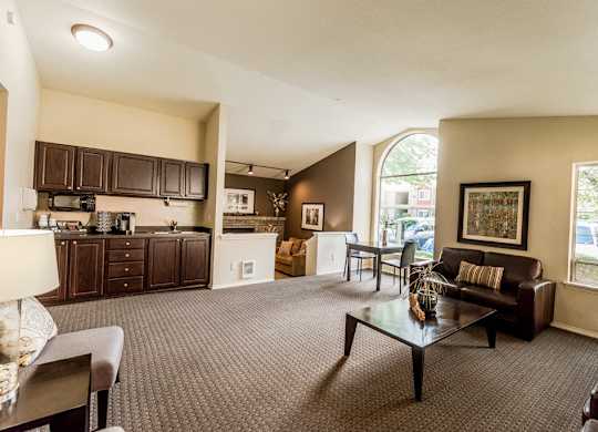 Puyallup Apartments - Cambridge on Seventh Apartments - Clubhouse 1 at Cambridge on Seventh, Washington