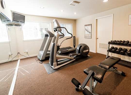 Puyallup Apartments - Cambridge on Seventh Apartments - Fitness Center at Cambridge on Seventh, Puyallup