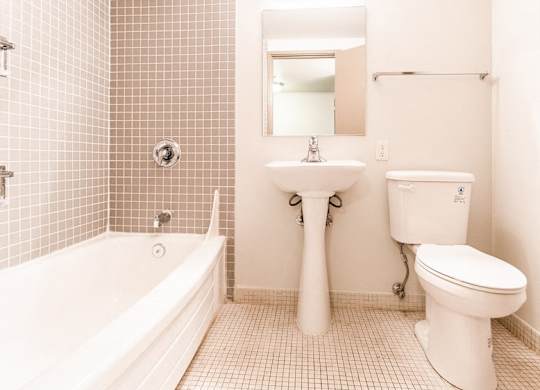 Bathroom at Cosmopolitan, Seattle, Washington