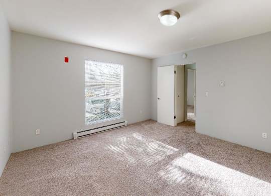 Vacant Living Area at The Aviator, Renton, Washington