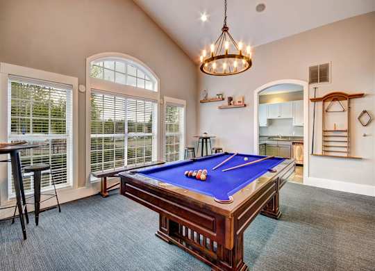 Deer Creek Apartments- common space - clubhouse- pool at Deer Creek Apartments, Puyallup