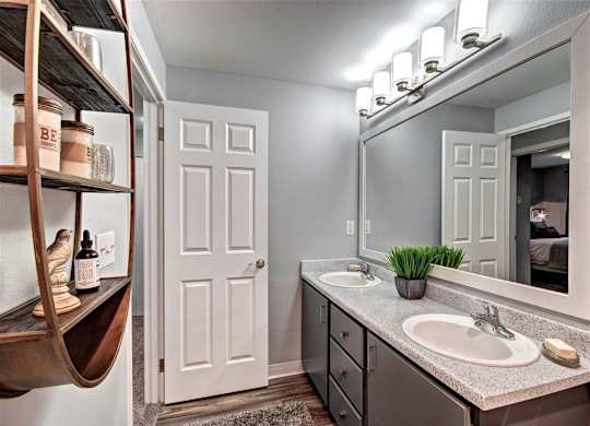 Puyallup Apartments- Deer Creek Apartments- bathroom area