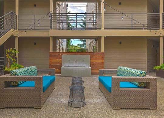 Seattle Apartments- Mosaic on Greenwood-exterior- patio
