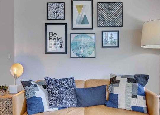 Seattle Apartments- Mosaic on Greenwood- living room
