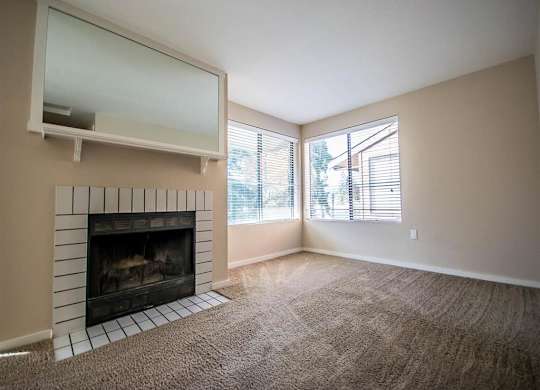 Seattle Apartments- View at Bitter Lake- living room