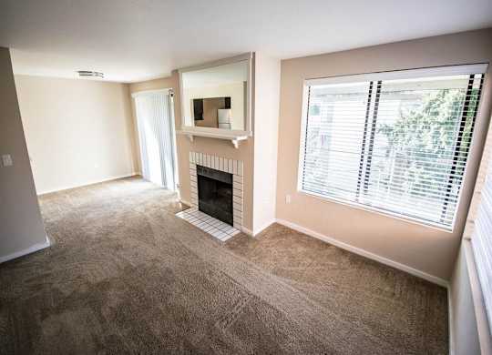 Seattle Apartments- View at Bitter Lake- living room