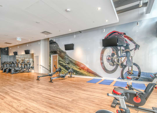 State-Of-The-Art Gym And Spin Studio at BLVD Beltline, Calgary, AB