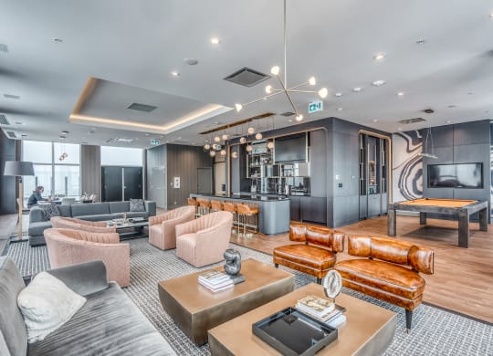 Community Clubhouse at BLVD Beltline, Calgary, AB, T2G 2K4