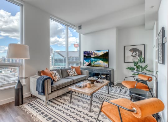 Resort Style Living Rooms at BLVD Beltline, Alberta, T2G 2K4