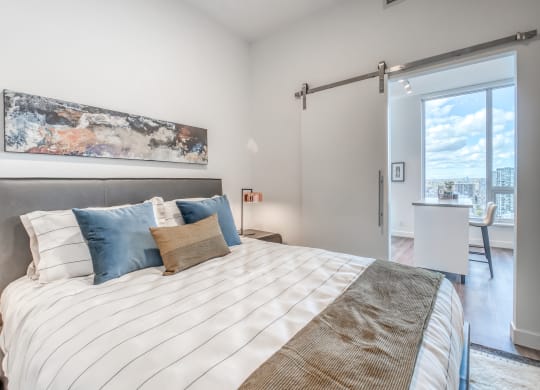 Large Bedroom at BLVD Beltline, Calgary, Alberta