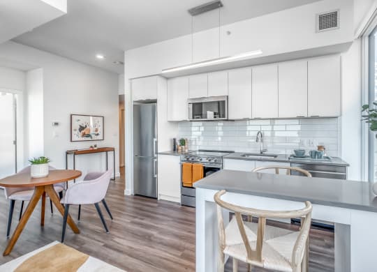 Kitchen And Dining Area at BLVD Beltline, Alberta