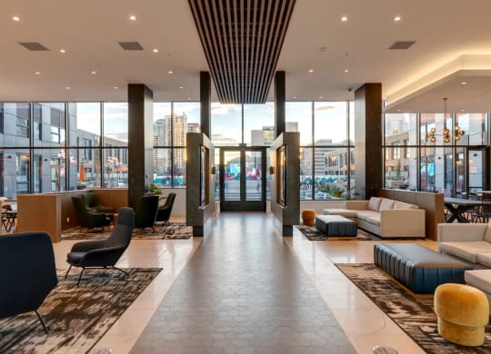 Clubhouse Lounge at BLVD Beltline, Alberta