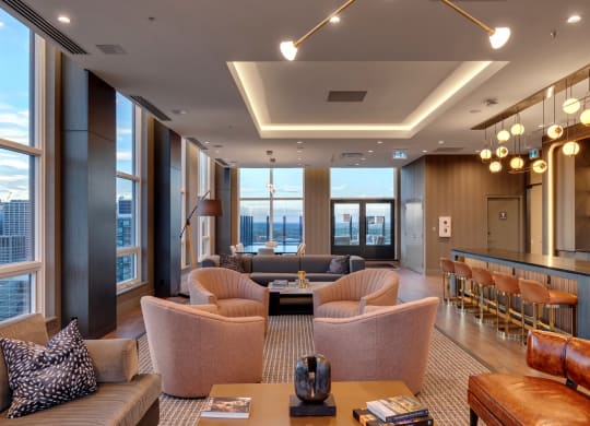 Clubroom at BLVD Beltline, Calgary