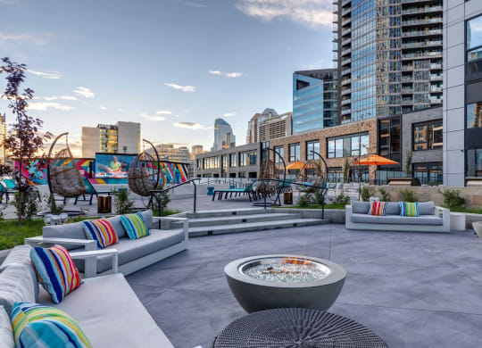 Rooftop Deck at BLVD Beltline, Calgary, AB, T2G 2K4