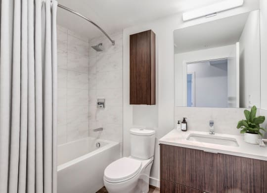 Custom Look Bathroom at BLVD Beltline, Calgary, T2G 2K4