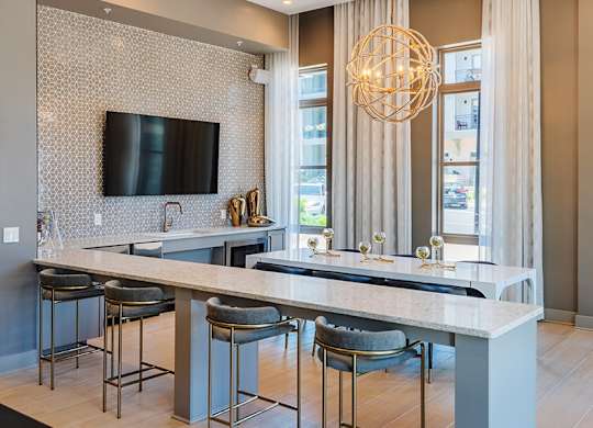 Briley - Apartments near bank of america - clubhouse